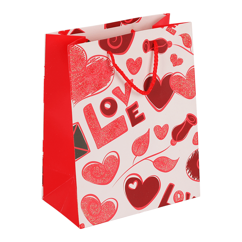 Valentinstag-Geschenktüte