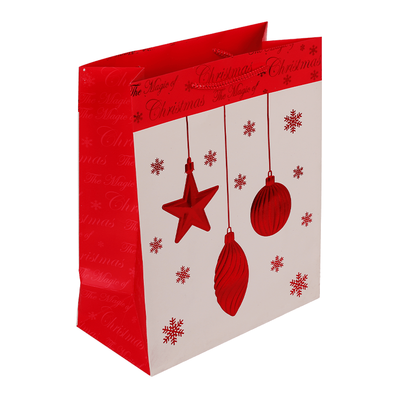 Weihnachtskugel-Folienpapier-Party-Geschenktüte