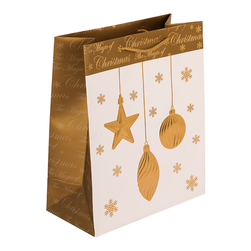 Weihnachtskugel-Folienpapier-Party-Geschenktüte