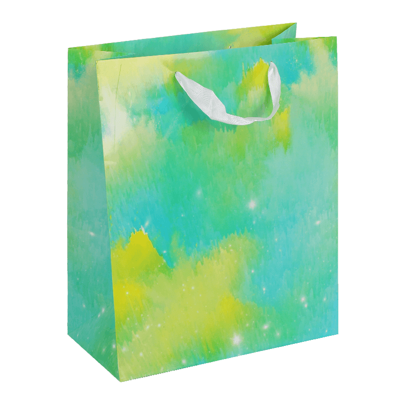 Pastell-Ombre-Spritzglanz-Geschenktüte