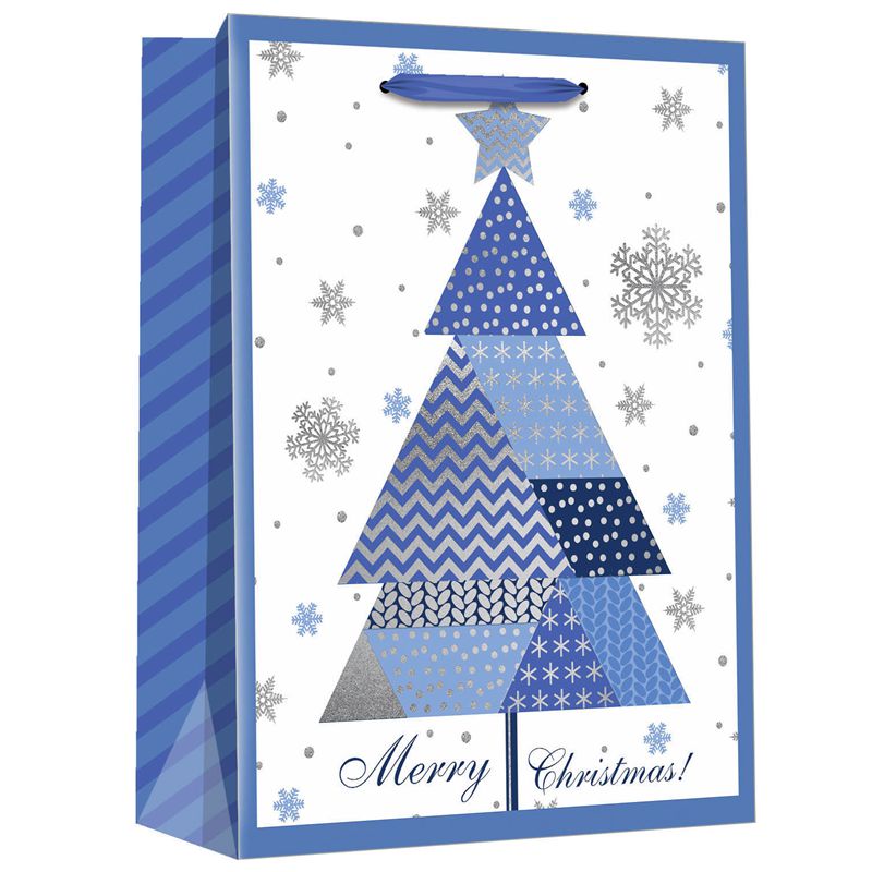 Hersteller von Geschenktüten aus Papier mit Weihnachtsglocken