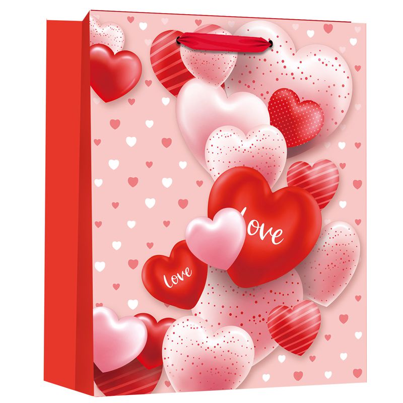 Großhandel bedruckte Valentinstag-Liebesschokoladen-Geschenkpapiertüten